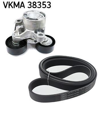 Kit de courroie d'accessoire (Courroie d’alternateur) SKF VKMA 38353